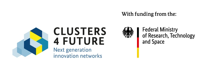 Clusters4Future — funded by the German Federal Ministry of Research, Technology and Space