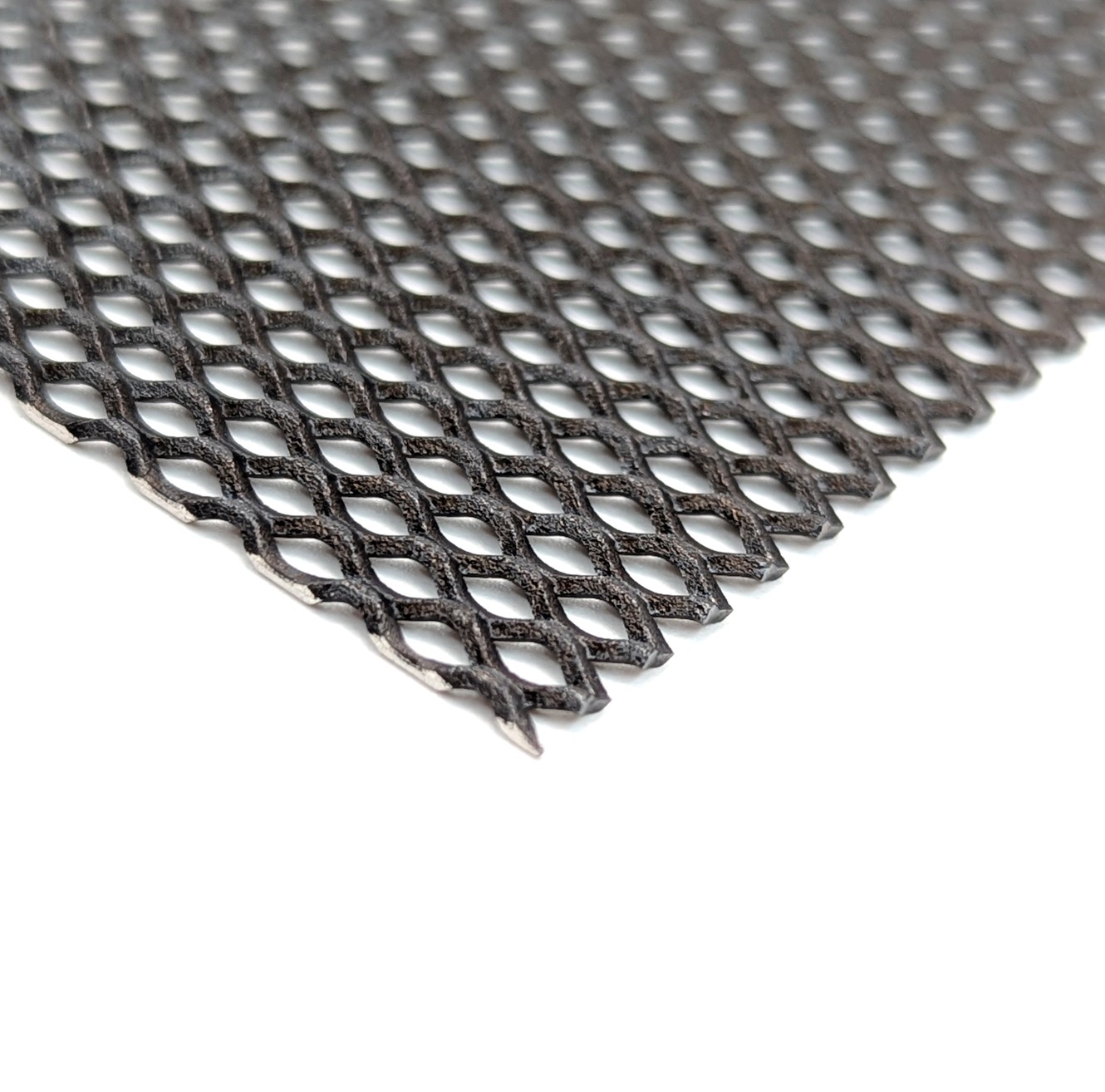 Ir-MMO-coated titanium expanded mesh — view 1