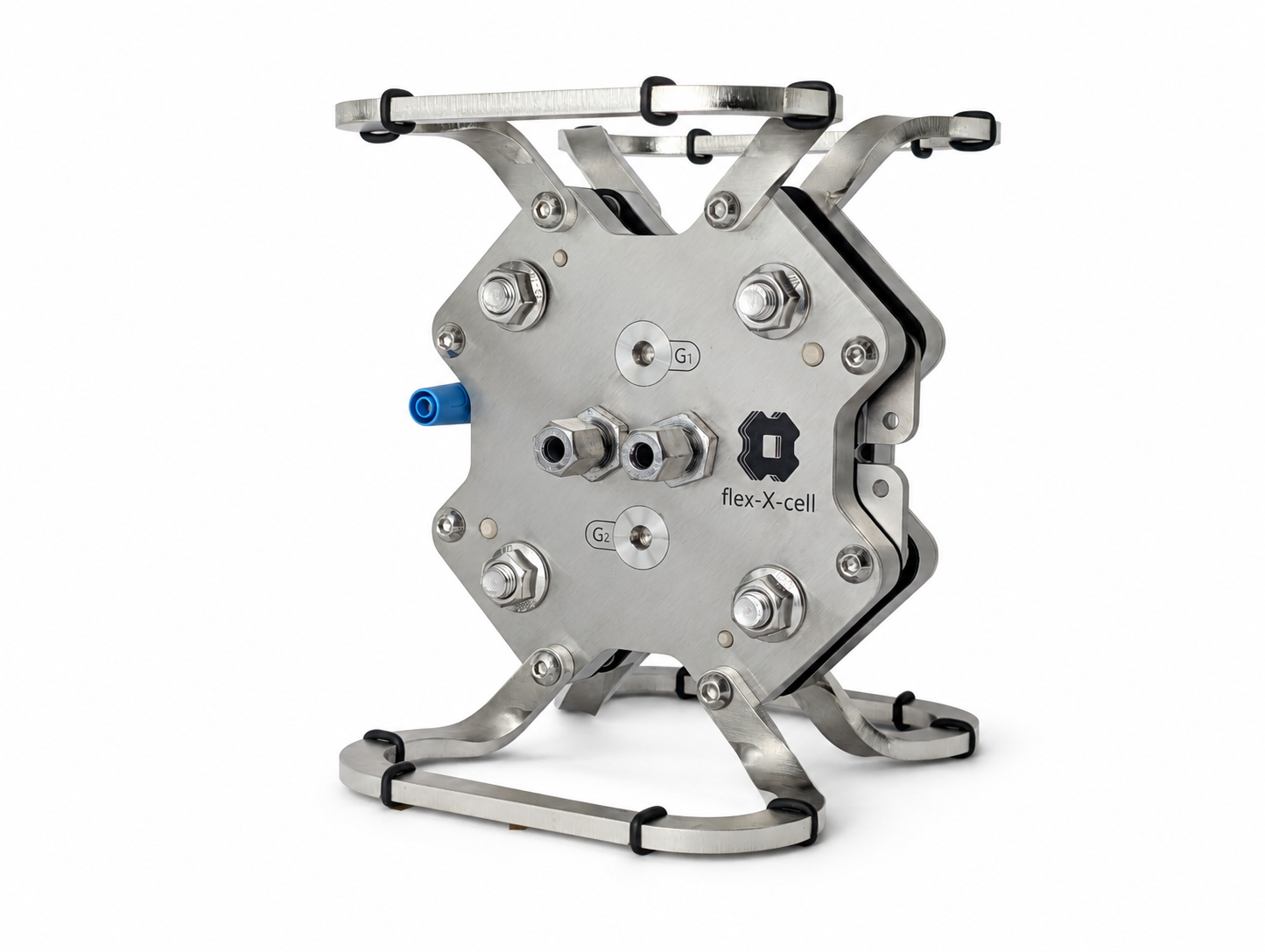flex-X-cell S for AEM electrolysis: Angled view