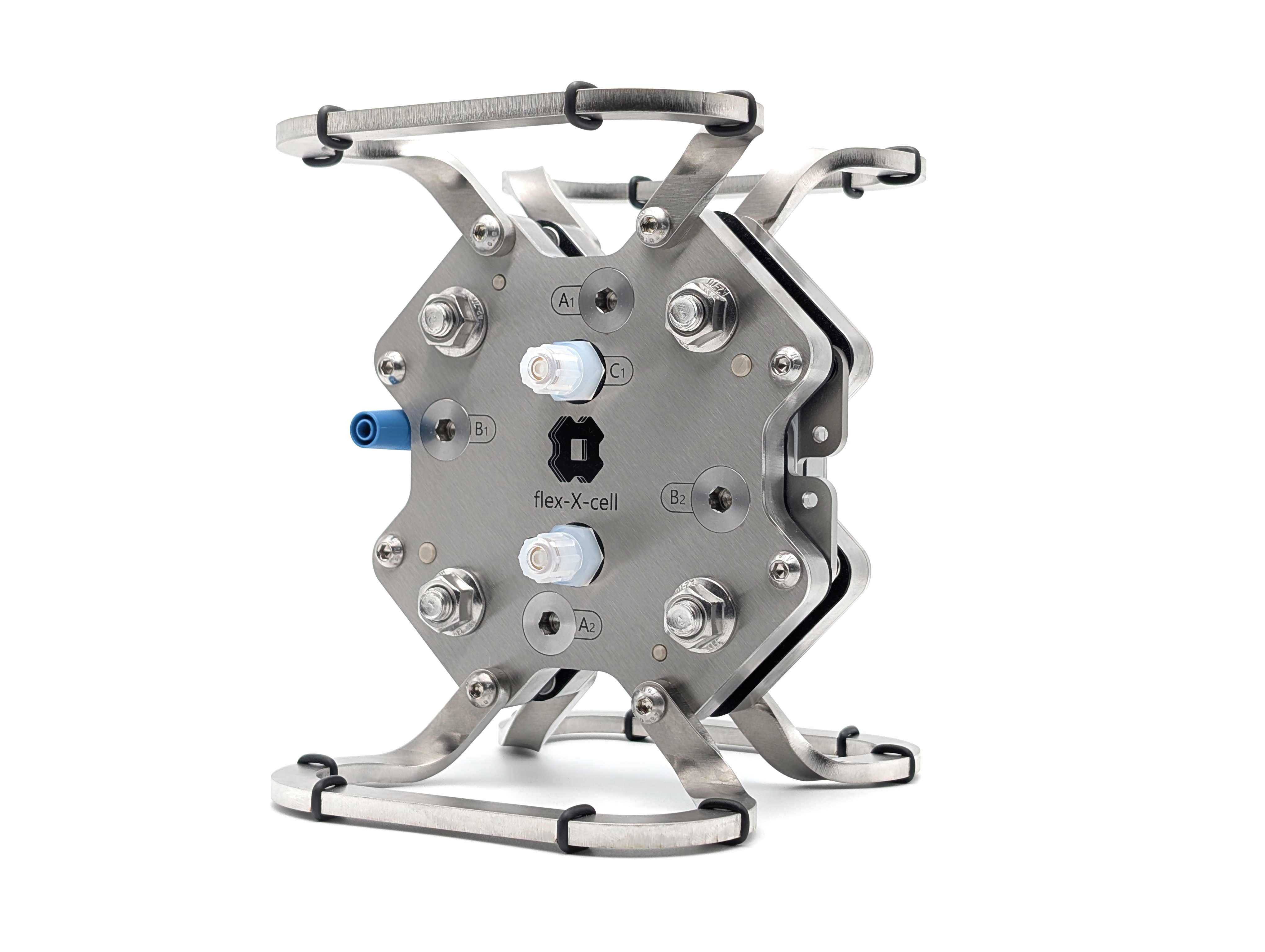 flex-X-cell M for alkaline electrolysis: Angled view